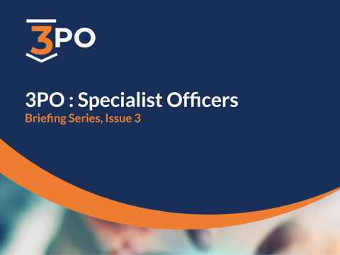 Specialist Officers - Briefing Paper